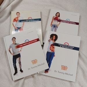 Master Books Wonders of the Human Body By Dr. Tommy Mitchell Volume 1-4
